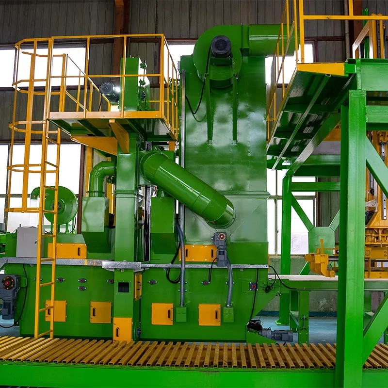 சிமெண்ட் கான்கிரீட் செங்கல் ஷாட் வெடிக்கும் மேற்பரப்பு சிகிச்சை இயந்திரம்