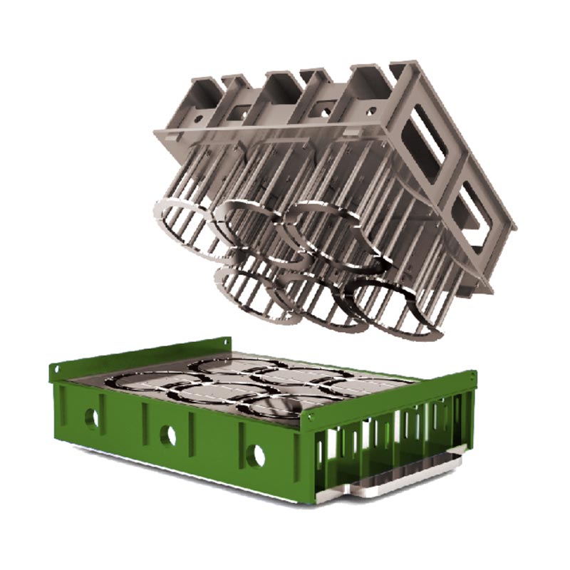 நிலப்பரப்பு கான்கிரீட் செங்கல் அச்சு